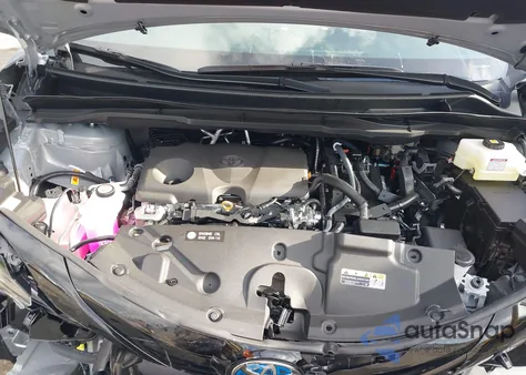 2025 Toyota Sienna Xse z USA, uszkodzony, nr VIN 5TDDRKEC5SS252980